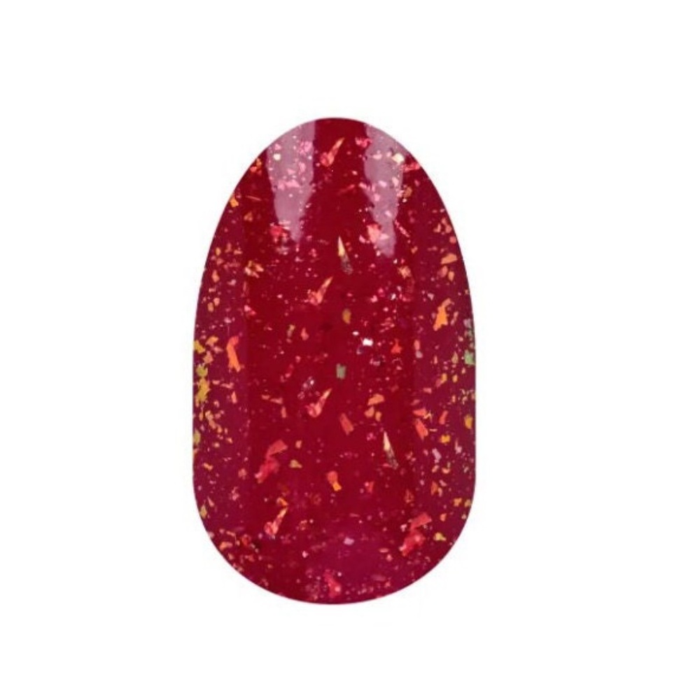 *Retired* Color Street: All Fired Up Red Orange Gold Glitter Fall Christmas - Picture 15 of 16